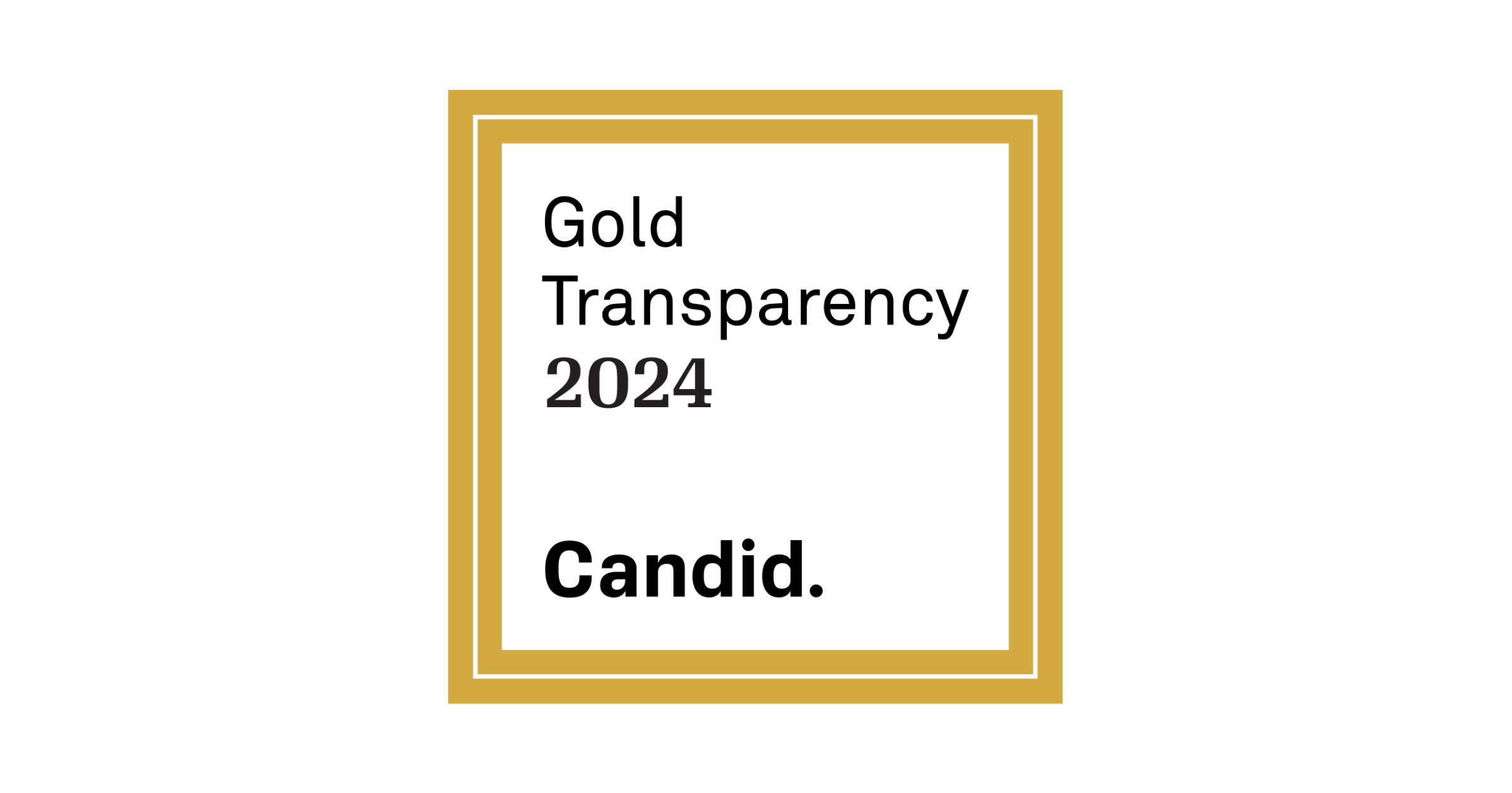 This organization is a gold-level GuideStar participant, demonstrating its commitment to transparency.