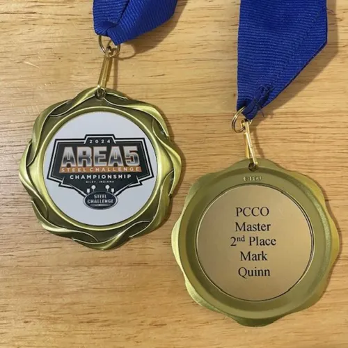 Area 5 Steel Challenge Medal- Mark Quinn, 2nd Master PCCO