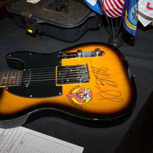 Custom Fender Stratocaster during Silent Auction