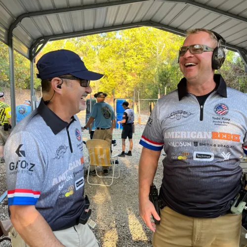 Danny & Todd laughing about one of the stages, Gatorz MO Fall Classic- OCT2024