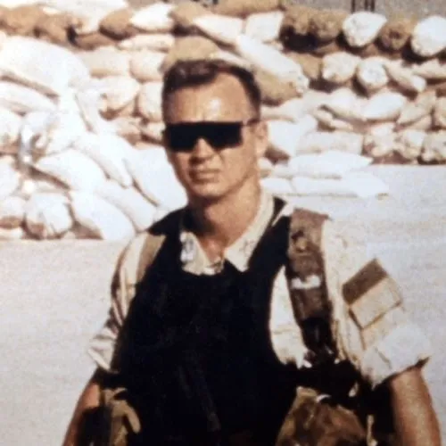 Gary during Operation Gothic Serpent in Mogadishu '93