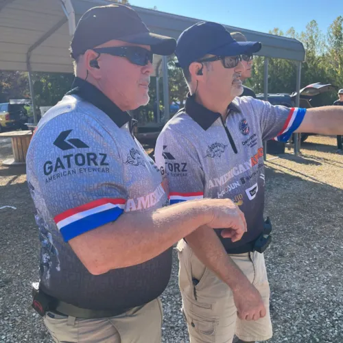 Mark & Danny reviewing a Stage Plan- Gatorz MO Fall Classic OCT2024