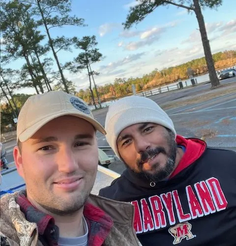 SOCN Va Beach Speckled Trout Trip- Jonathan & Ray at the Boat Ramp