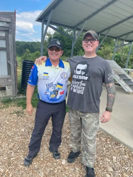 Mark Quinn & Army Ranger Veteran Erik Bailey-Gaines- August 2022