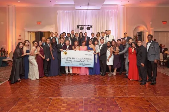 SOCN & SEAL Kids- $20,000 Donation Check