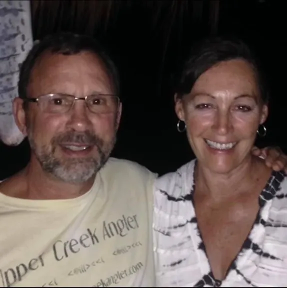 Jeff & Lisa at the House