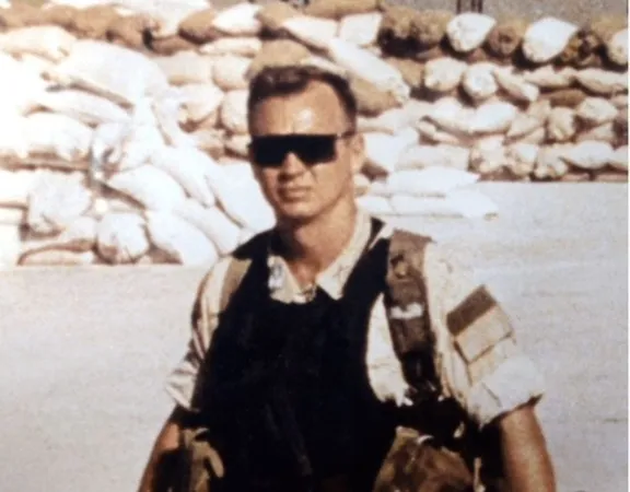 Gary during Operation Gothic Serpent in Mogadishu '93
