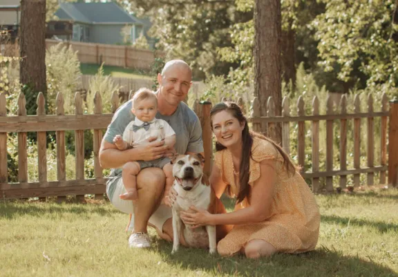 SOCN Donation Recipient- CPT Breanna Imperial & Family