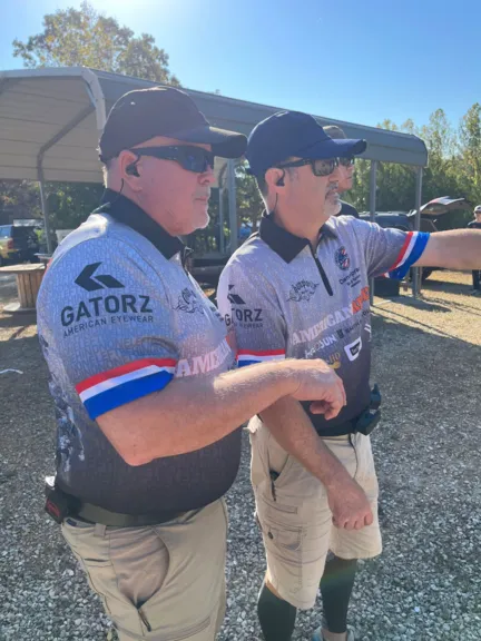 Mark & Danny reviewing a Stage Plan- Gatorz MO Fall Classic OCT2024