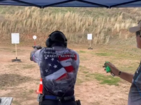 SOCN SSA Team Member Desmond Mitchell shooting Accelerator in PCCO Div.