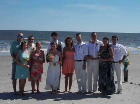 Jeff & Family- Taylor's Wedding