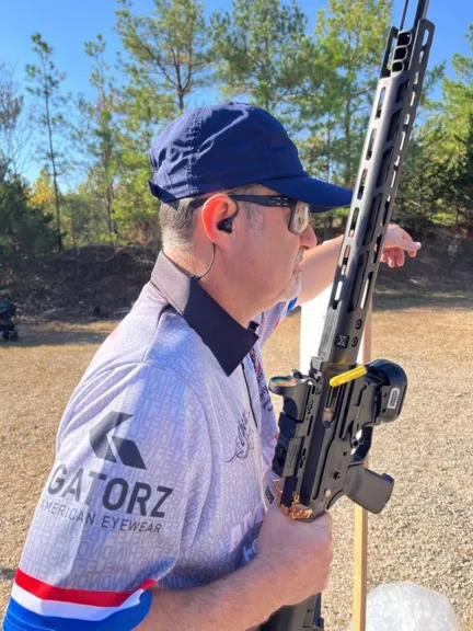 Danny Spraul waiting as the "On-Deck" shooter