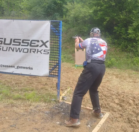 CD running a stage in the Mid-Atlantic Sectional in PA.