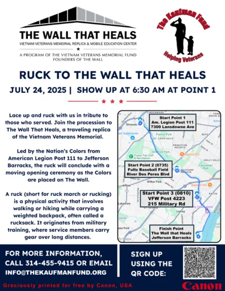 RUCK TO THE WALL THAT HEALS 2025