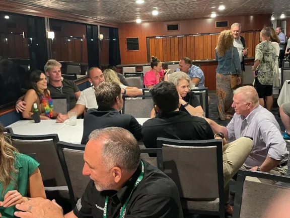 SOCN's BoD Member Tim Clemente and Cruise Attendees