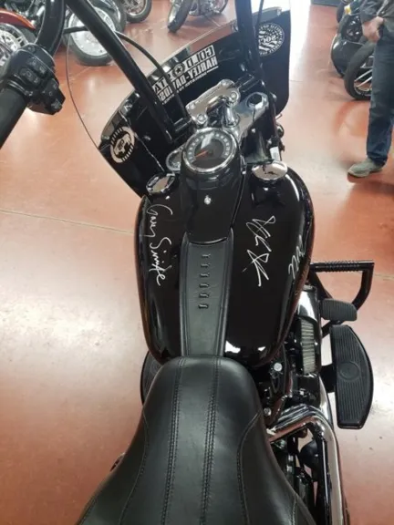 SOCN Sgt. Will Gardner Custom Harley Tank